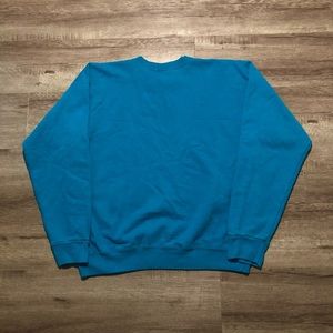 Vintage 80’s Tultex Teal Crewneck